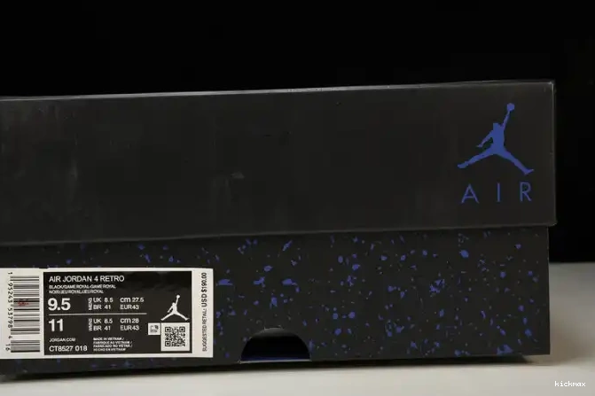 Cheap Black 4 Royal Jordan Retro Game CT8527-018 0519